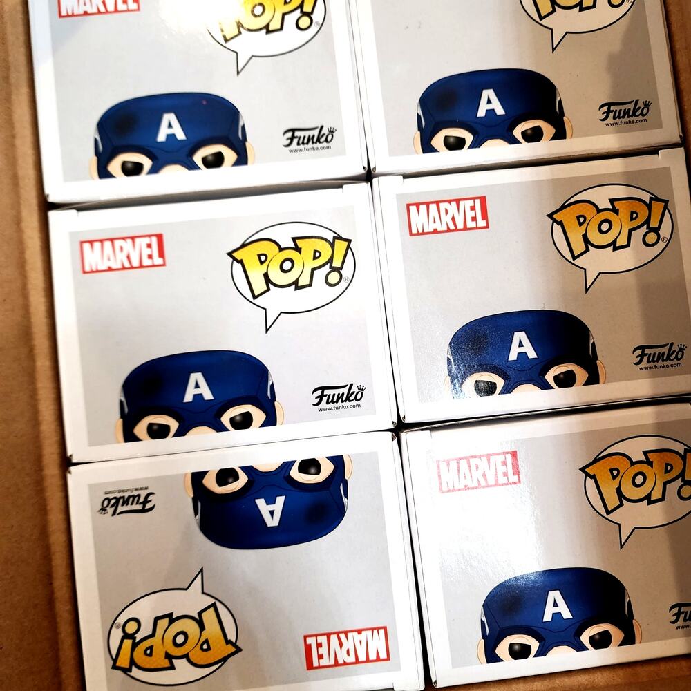 CASE OF FUNKO POP MARVEL AVENGERS ENDGAME 'CAPTAIN AMERICA' 573 - Picture 7 of 7